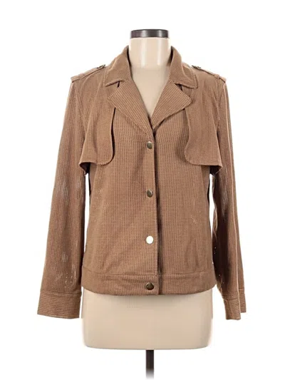 Pre-owned Chico's Jacket In Brown