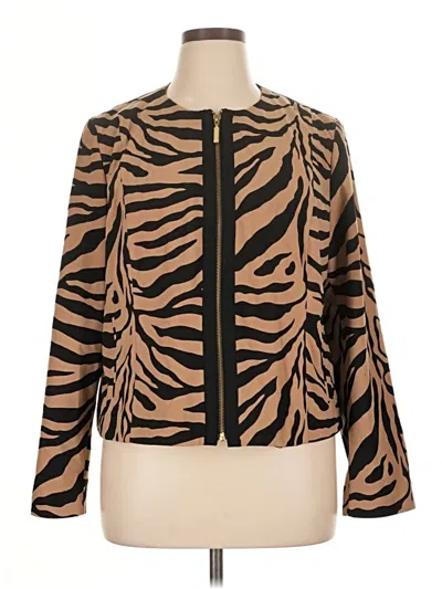 Pre-owned Chico's Jacket In Brown