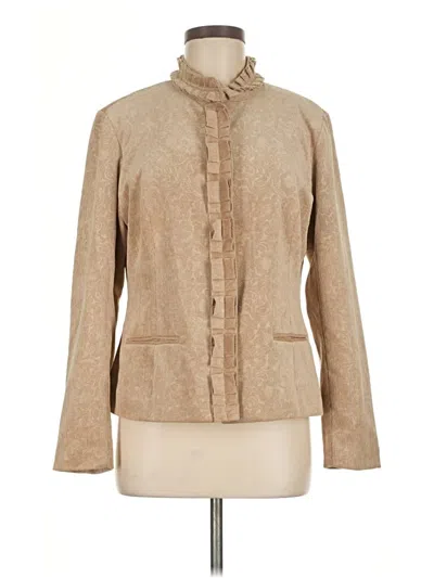 Pre-owned Chico's Jacket In Brown