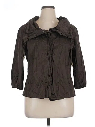 Pre-owned Chico's Jacket In Brown