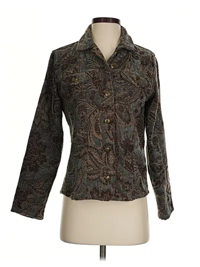 Pre-owned Chico's Jacket In Brown