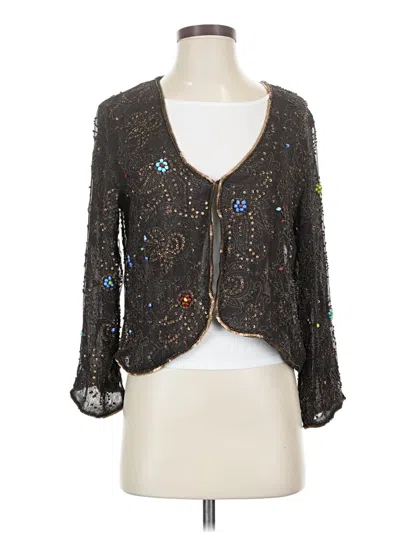 Pre-owned Chico's Jacket In Brown
