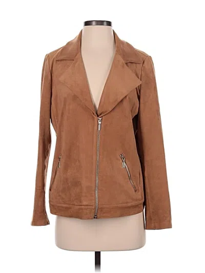 Pre-owned Chico's Jacket In Brown