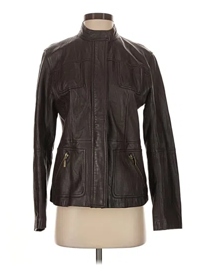 Pre-owned Chico's Jacket In Brown