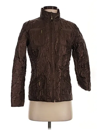 Pre-owned Chico's Jacket In Brown