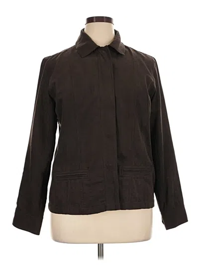 Pre-owned Chico's Jacket In Brown