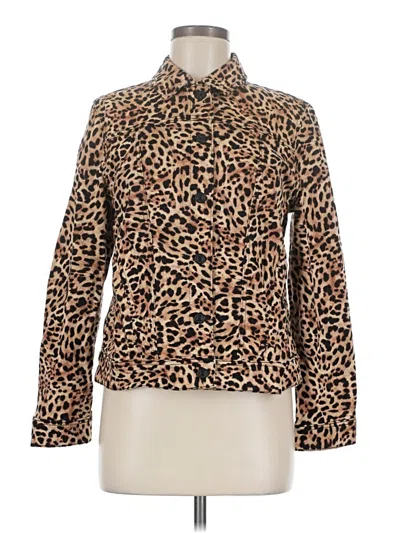 Pre-owned Chico's Jacket In Brown