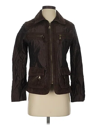 Pre-owned Chico's Jacket In Brown
