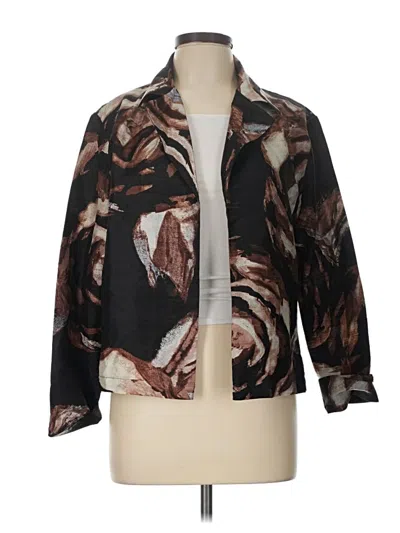Pre-owned Chico's Jacket In Brown