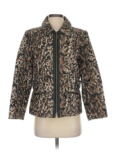 Pre-owned Chico's Jacket In Gold