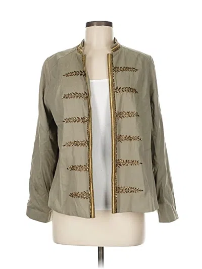 Pre-owned Chico's Jacket In Gold