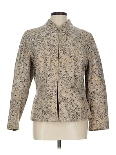 Pre-owned Chico's Jacket In Gold