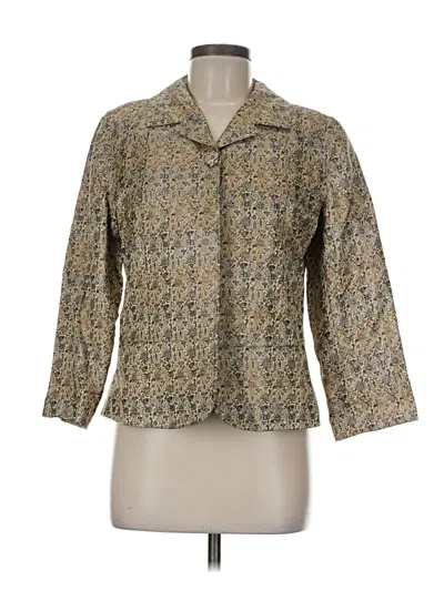 Pre-owned Chico's Jacket In Gold