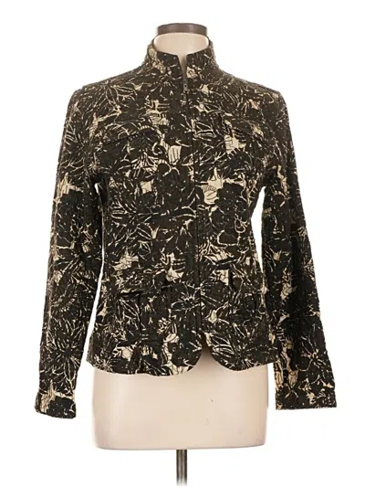 Pre-owned Chico's Jacket In Gold