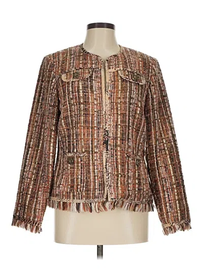 Pre-owned Chico's Jacket In Gold