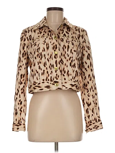 Pre-owned Chico's Jacket In Gold
