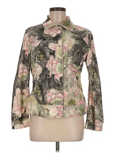 Pre-owned Chico's Jacket In Gold