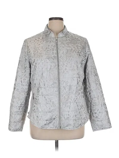 Pre-owned Chico's Jacket In Gray