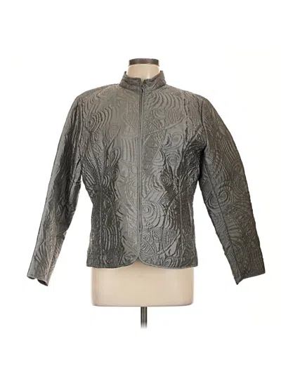 Pre-owned Chico's Jacket In Gray