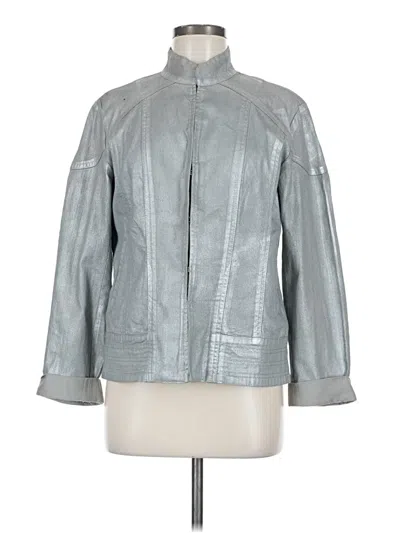Pre-owned Chico's Jacket In Gray