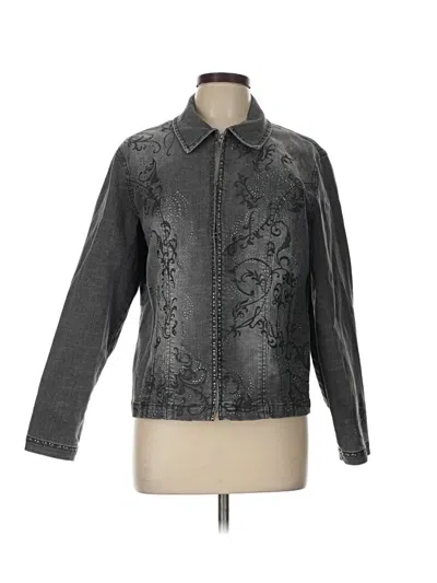 Pre-owned Chico's Jacket In Gray