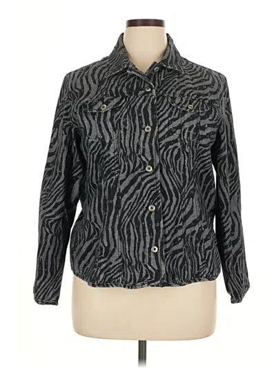 Pre-owned Chico's Jacket In Gray