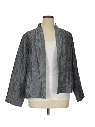 Pre-owned Chico's Jacket In Gray