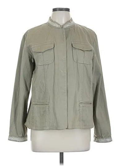 Pre-owned Chico's Jacket In Green