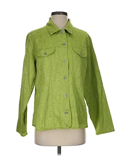 Pre-owned Chico's Jacket In Green