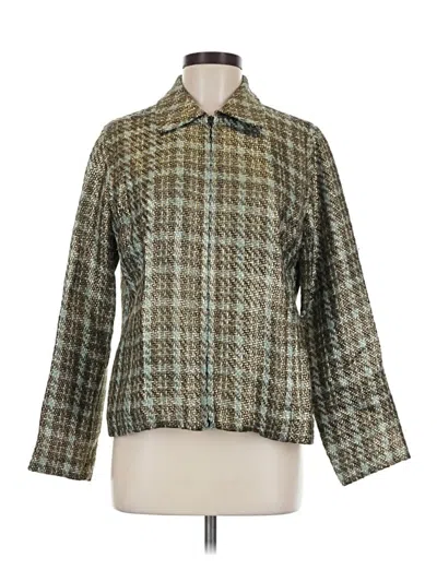 Pre-owned Chico's Jacket In Green