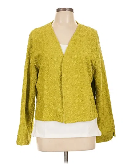 Pre-owned Chico's Jacket In Green
