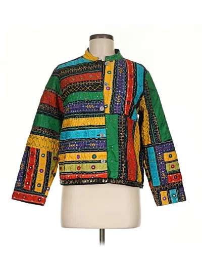 Pre-owned Chico's Jacket In Green