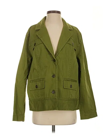 Pre-owned Chico's Jacket In Green