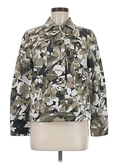 Pre-owned Chico's Jacket In Green