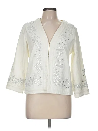 Pre-owned Chico's Jacket In Ivory
