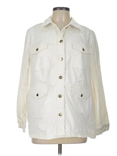 Pre-owned Chico's Jacket In Ivory