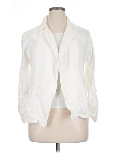 Pre-owned Chico's Jacket In Ivory