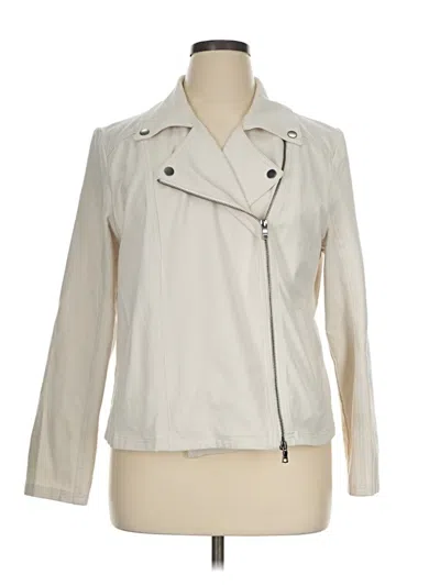 Pre-owned Chico's Jacket In Ivory