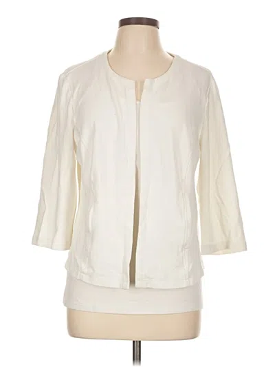 Pre-owned Chico's Jacket In Ivory