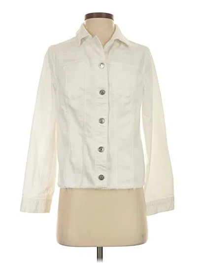 Pre-owned Chico's Jacket In Ivory