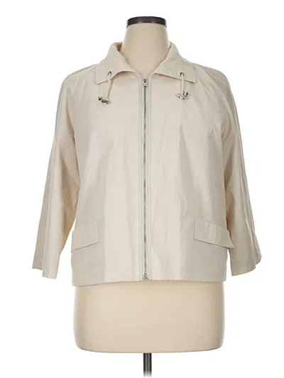 Pre-owned Chico's Jacket In Ivory
