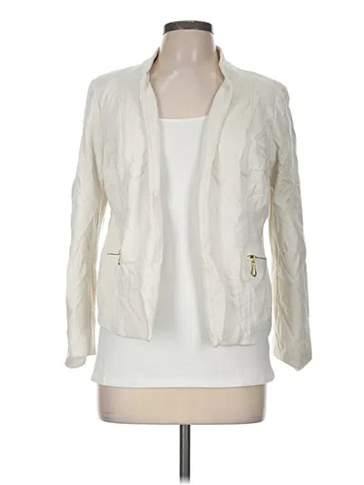 Pre-owned Chico's Jacket In Ivory