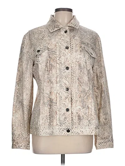 Pre-owned Chico's Jacket In Ivory