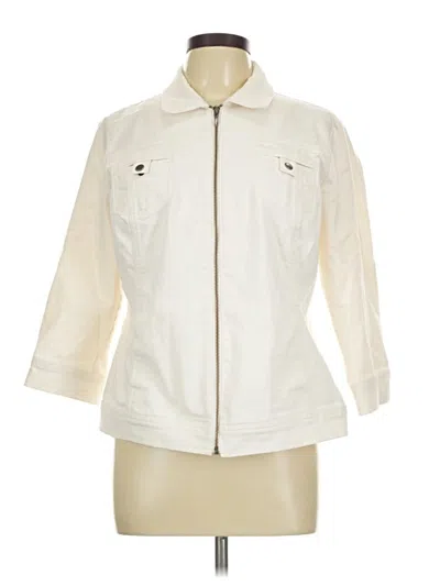 Pre-owned Chico's Jacket In Ivory