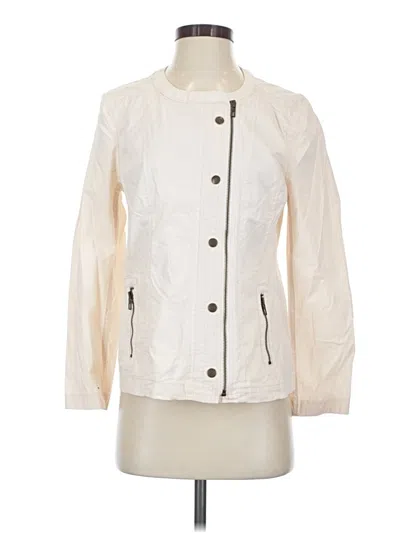 Pre-owned Chico's Jacket In Ivory