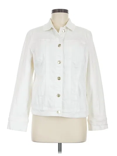 Pre-owned Chico's Jacket In Ivory