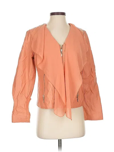 Pre-owned Chico's Jacket In Orange