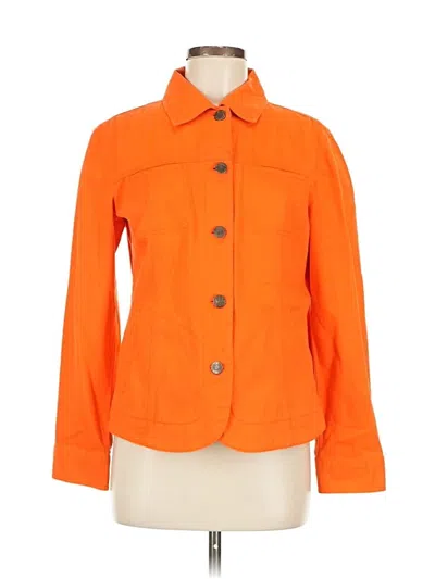 Pre-owned Chico's Jacket In Orange