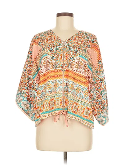 Pre-owned Chico's Jacket In Orange