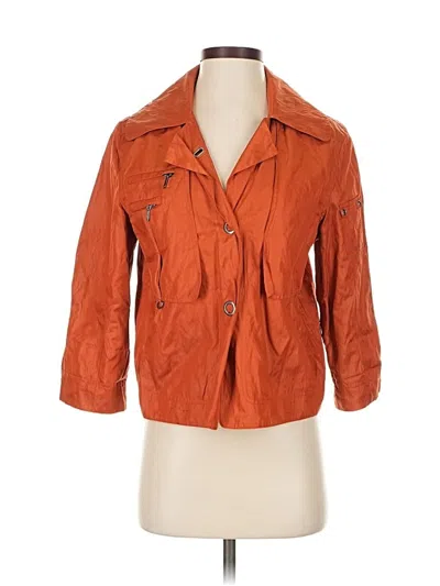 Pre-owned Chico's Jacket In Orange